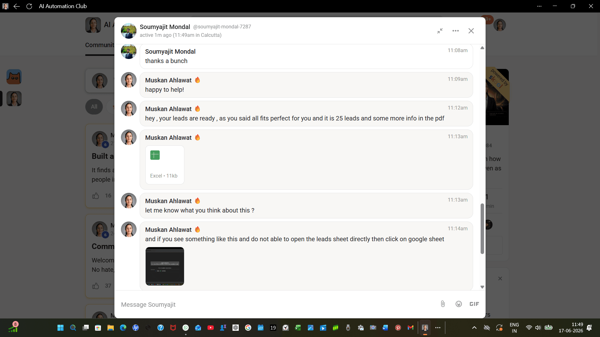 Client testimonial 3 — real result from AI automation work